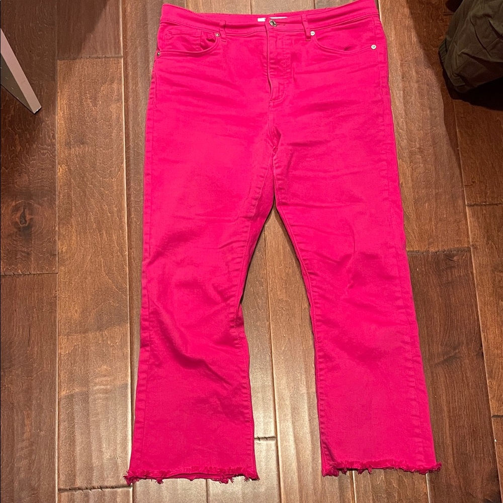 LOFT Kick Crop Jeans